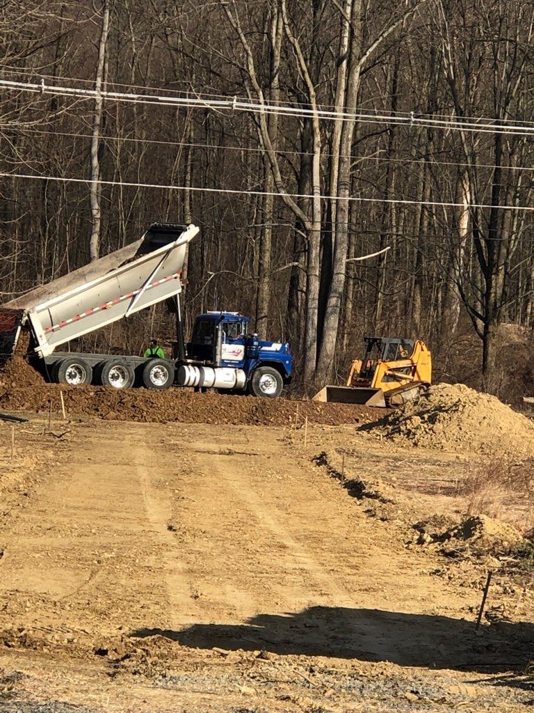 Land Clearing for Jonathan A. Henne Property Services. in Hamburg, PA