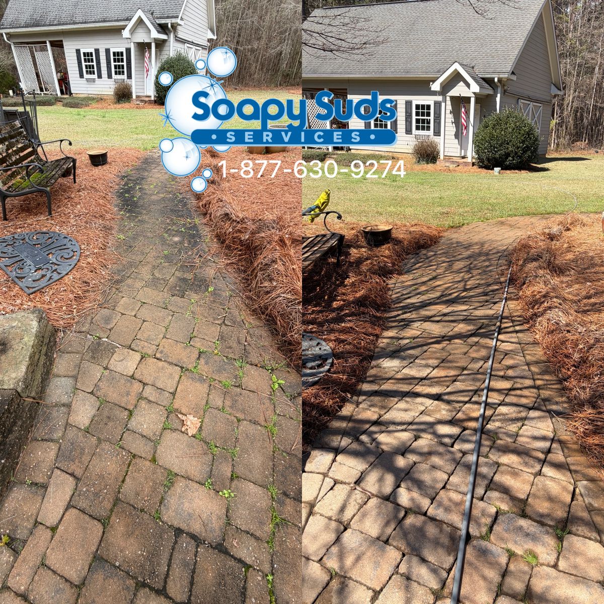 Pressure Washing for Soapy Suds Services Georgia in Perry, GA