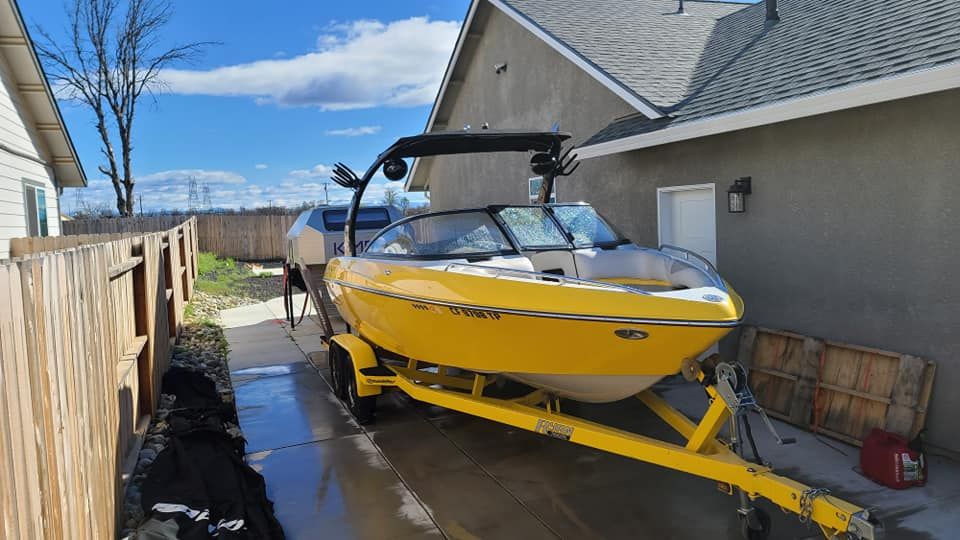 Boat Cleaning for Adams' Mobile RV and Boat Wash+ in Redding, CA