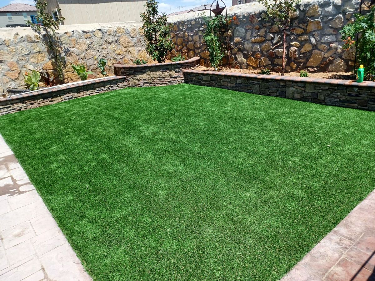 Turf Installation for Oasis Landscaping LLC  in El Paso, TX