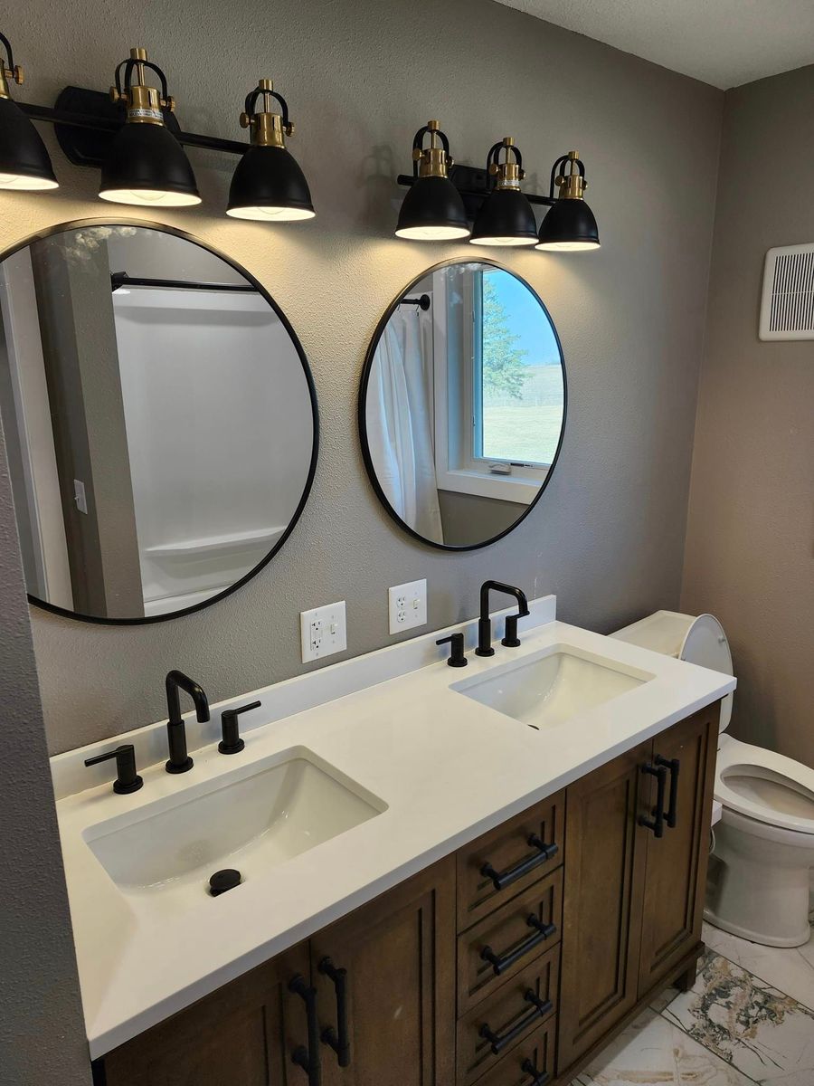 Bathroom Renovation for Fox Construction in Rudd, IA