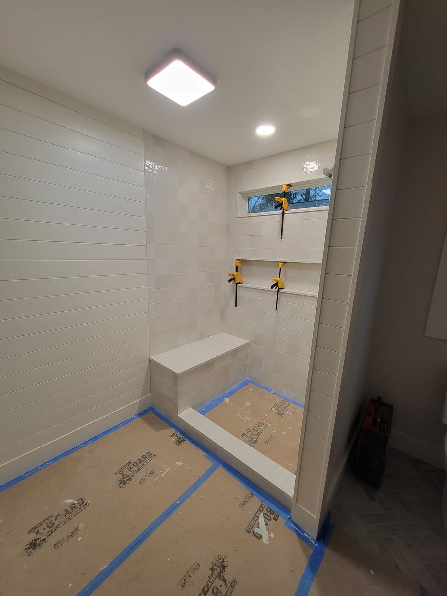 Tile Installation for GVL Renovations in Greenville, SC