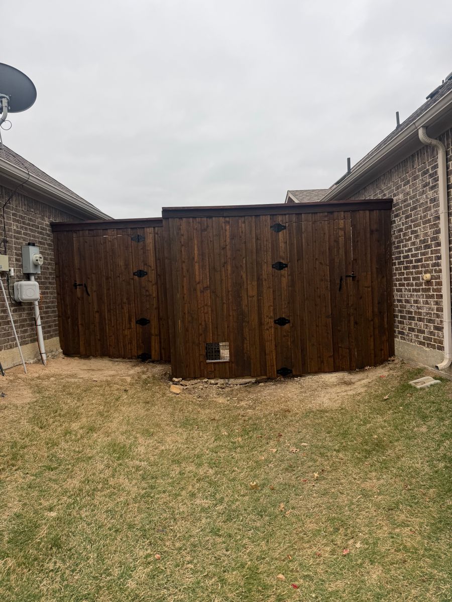 Fencing for The Cowboy Roofing in Fort Worth, TX