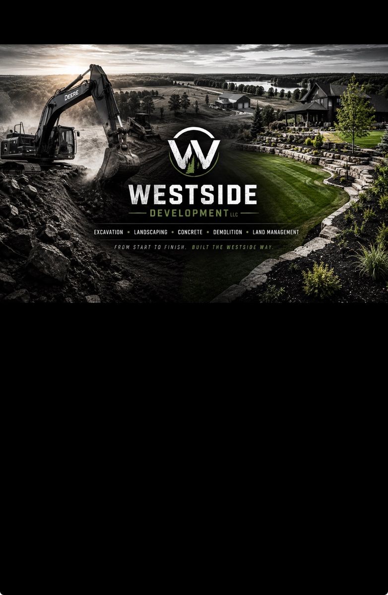 Landscaping for Westside Development LLC in Ottertail, MN