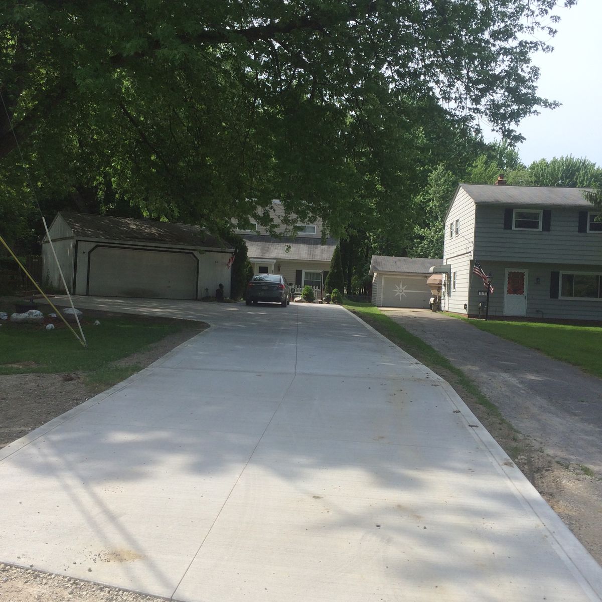 Sidewalk Installation for Lake Erie Companies in Grand River, OH
