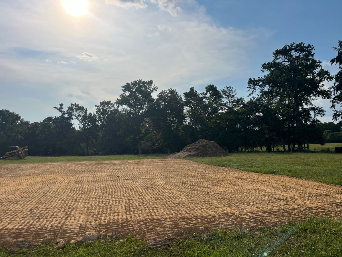 Dirt Installation for Collins Constructors in Fyffe, AL