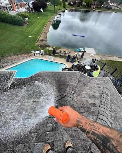 Roof Washing for ProTech Pressure Wash LLC in Clinton Township, MI