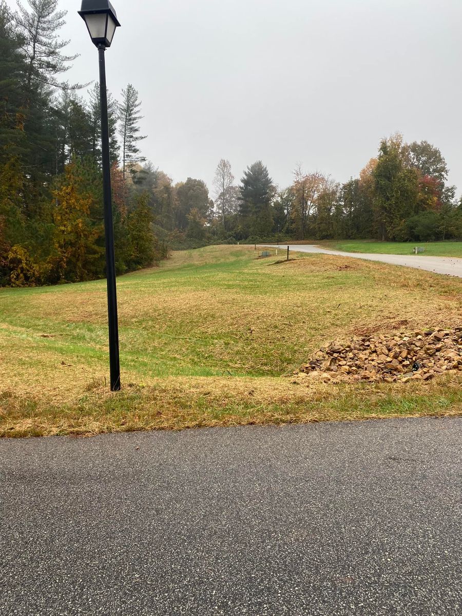 Erosion Control for J&G LandWorx LLC in Rutherfordton, NC