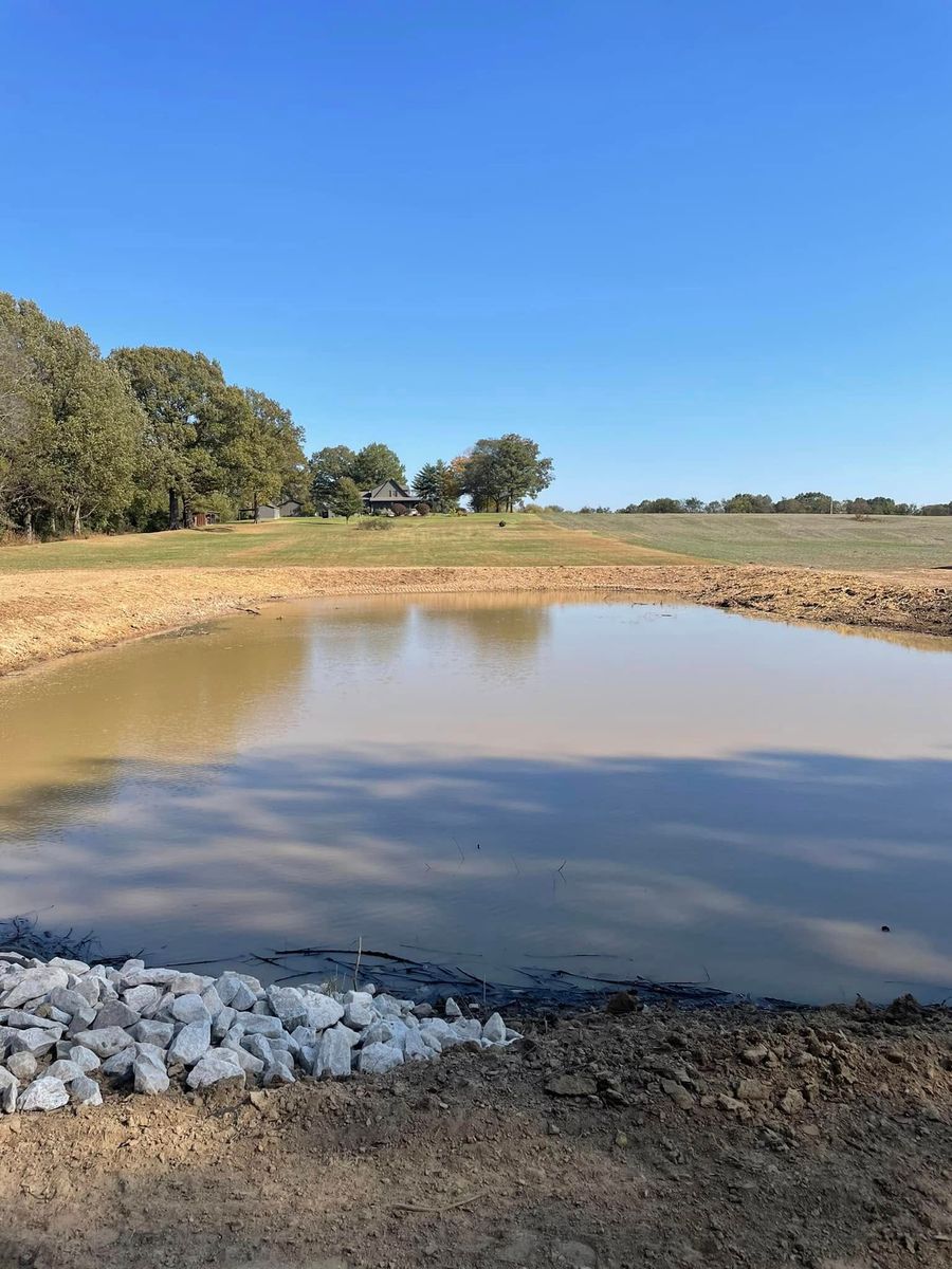 Ponds for Beaver Excavating Services in Friendship, TN