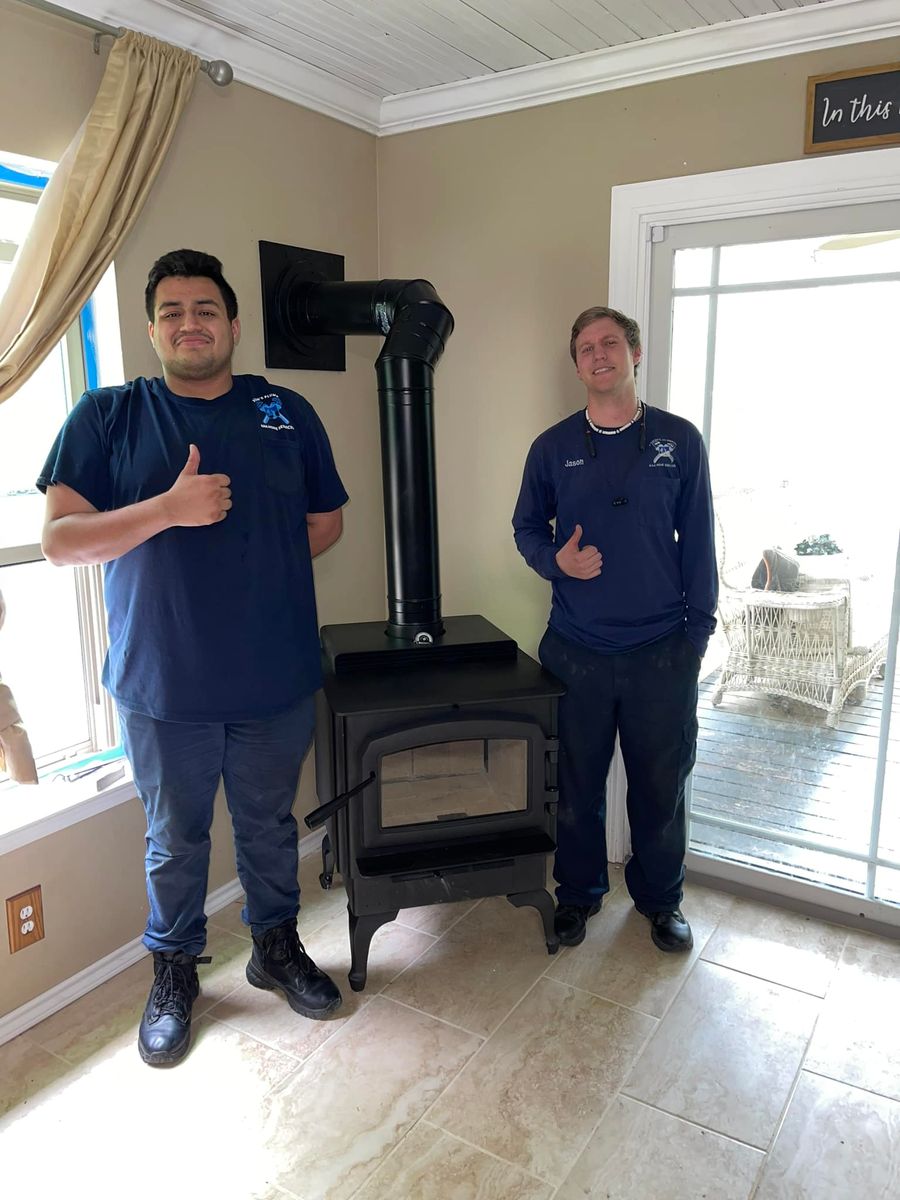 Wood Stove & Insert Installation for AAA Home Services Chimney & Dryer Vent Cleaning, Aaron's Plumbing in San Antonio, TX