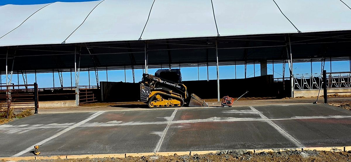 Concrete Slab Construction for New Age Concrete in Perry, IA