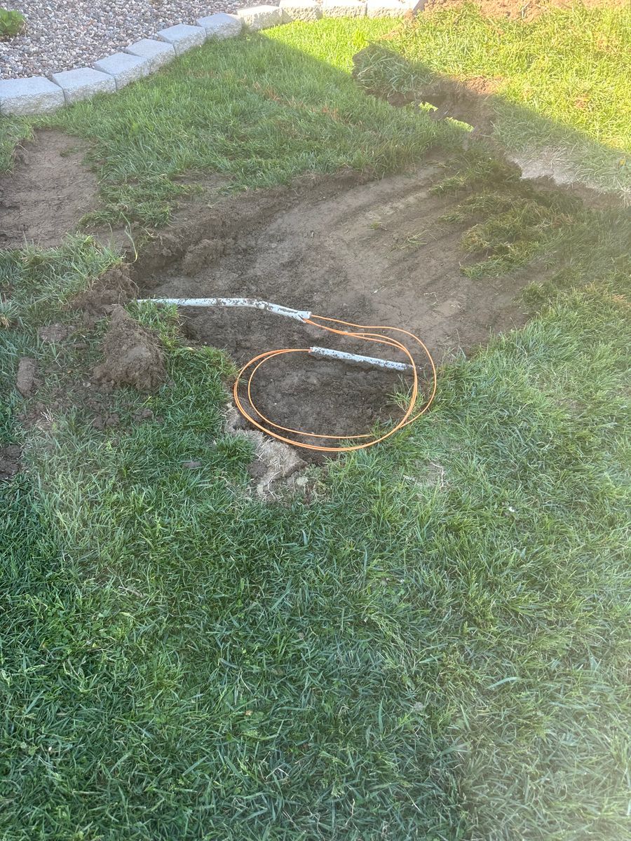 Landscape Installation for Mayfield Landscaping in Staunton, IL