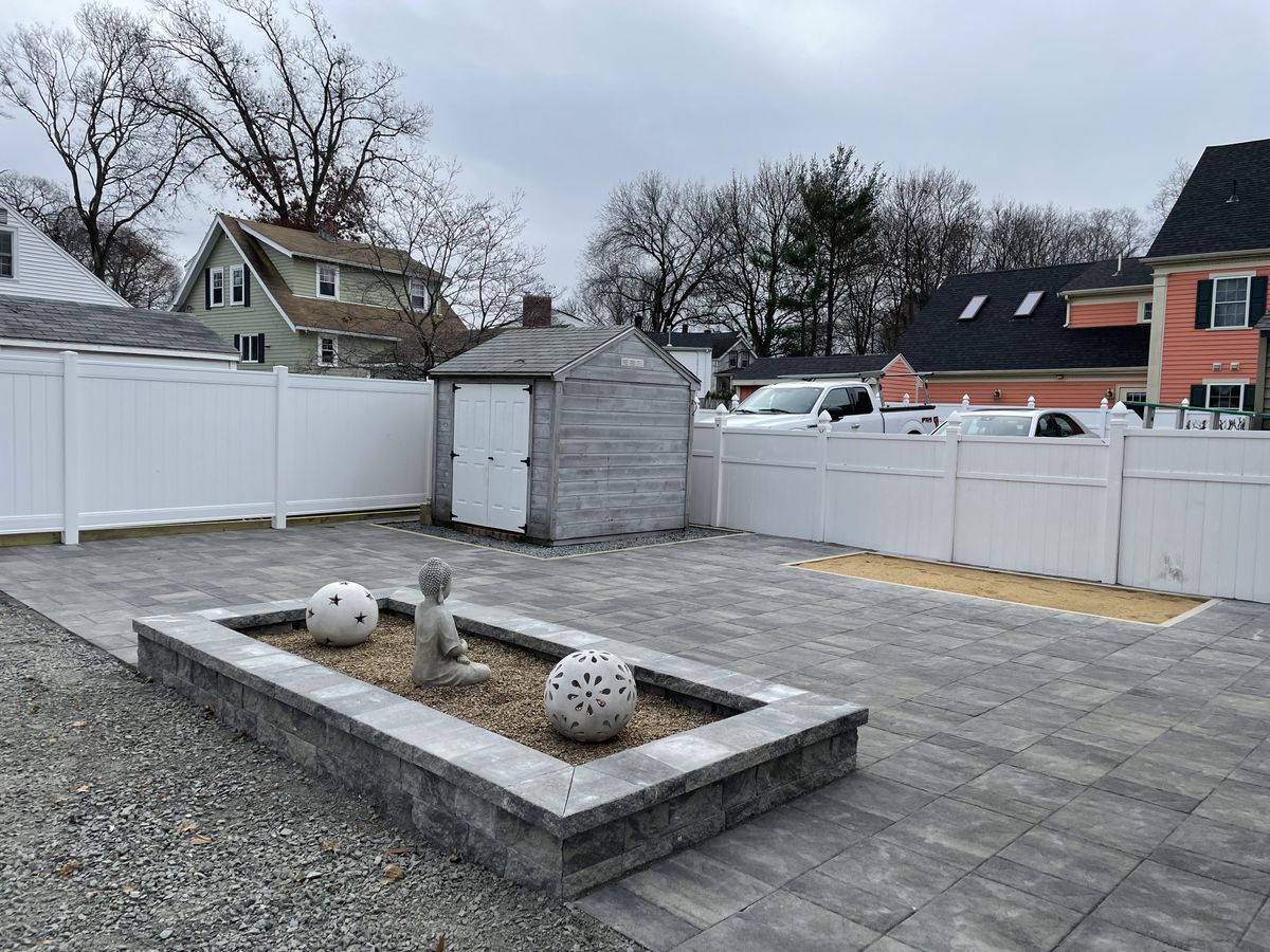 Patio Design & Construction for Quest Landscapes in North Attleborough, MA
