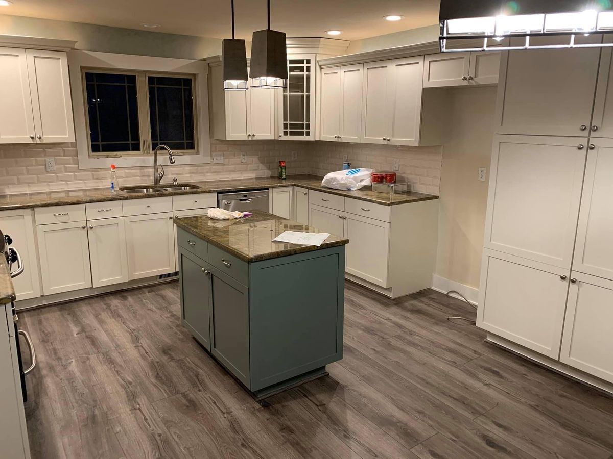 Kitchen and Cabinet Refinishing for Facility Service Painting in Munster, Indiana