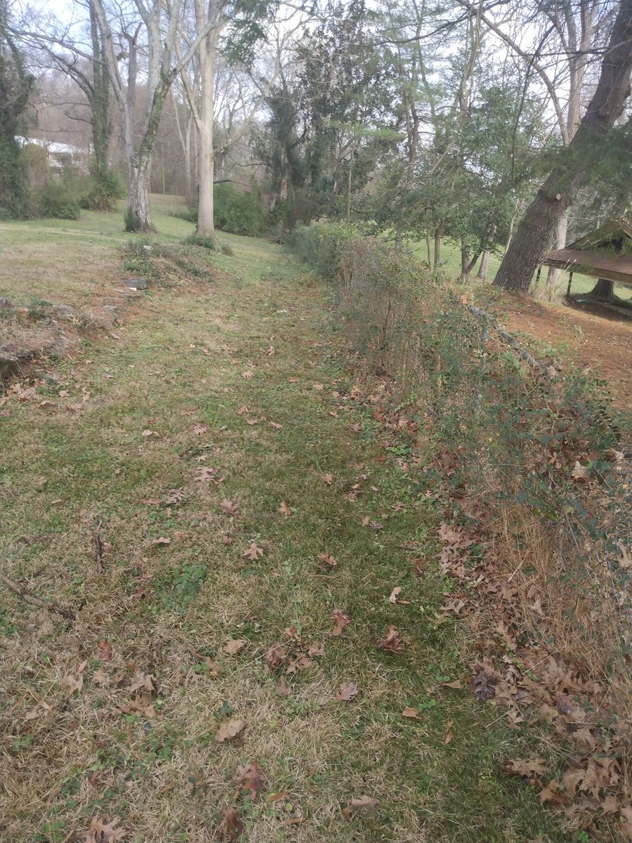 Fall Clean Up for Mark's Lawn Care in Mount Pleasant, TN