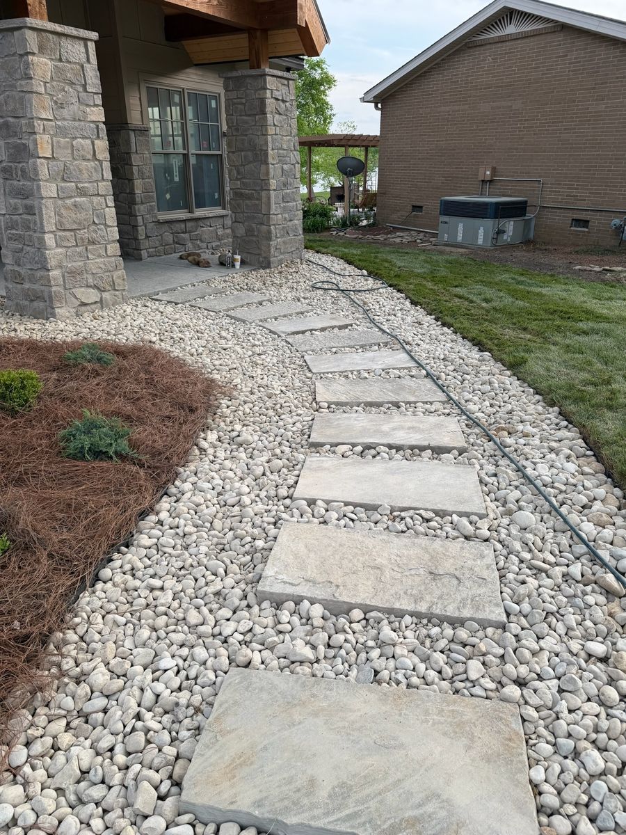Hardscaping for Rose Land Services in Pegram, TN