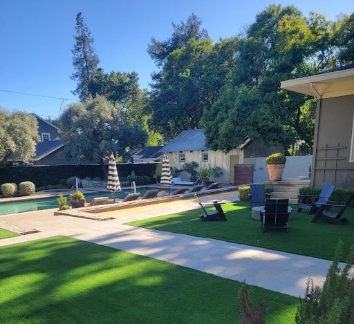 Landscape Construction for Ren Levine Construction in Sonoma County, CA