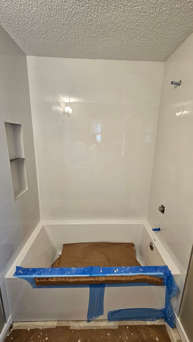 Custom Shower Tiling for Fulford Carpet and Tile in Holden Beach, NC