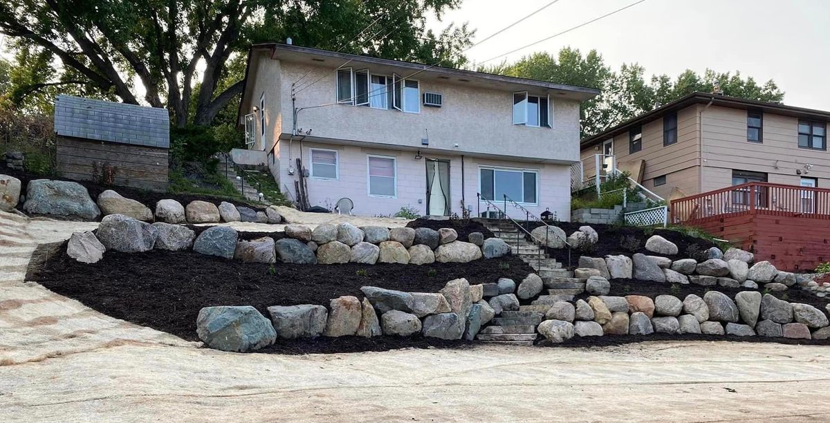 Retaining & Boulder Walls for Boss Construction in Saint Paul, MN