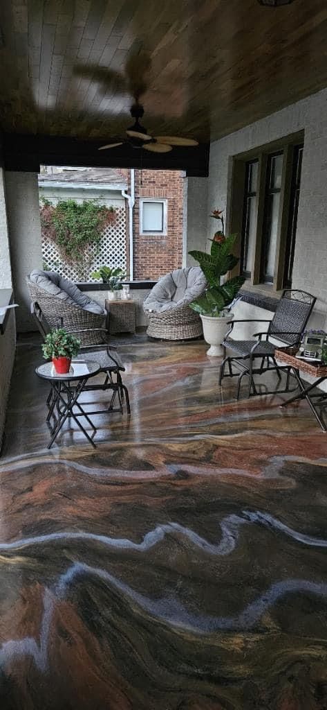 Epoxy Floor Coatings for Texas Curb N Borders in Houston, TX