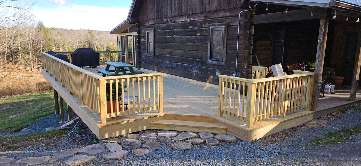 Deck & Patio Installation for Kalthoff Home Improvement in Parksville, NY