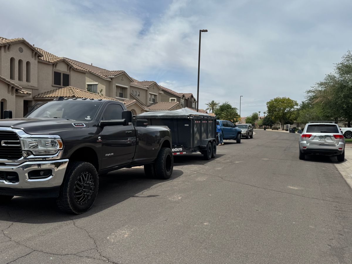 Dump Trailer Drop off you load for Rocking S Hauling in Phoenix, AZ
