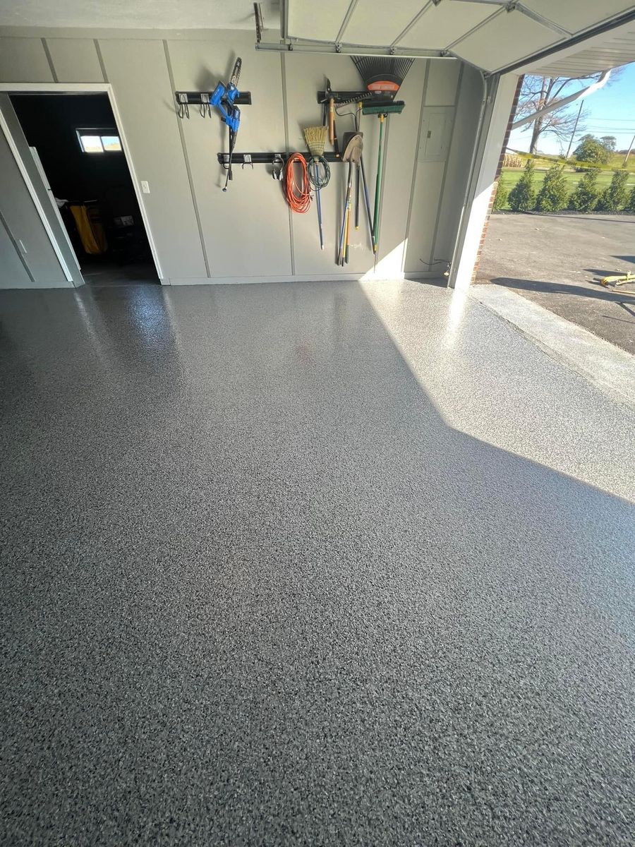 Epoxy Floor Coatings for Texas Curb N Borders in Houston, TX