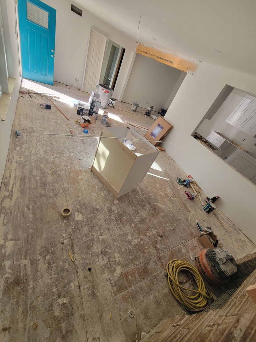 Floor Installation for Doctor Wood Floors LLC in Dallas, TX