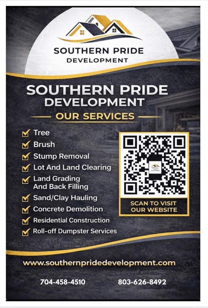 Tree for Southern Pride Development in Blythewood, SC