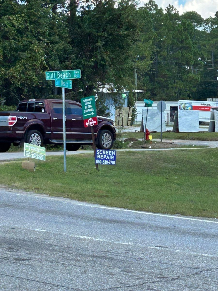 Screen Repair for Precision Exterior Enterprises in Pensacola, FL