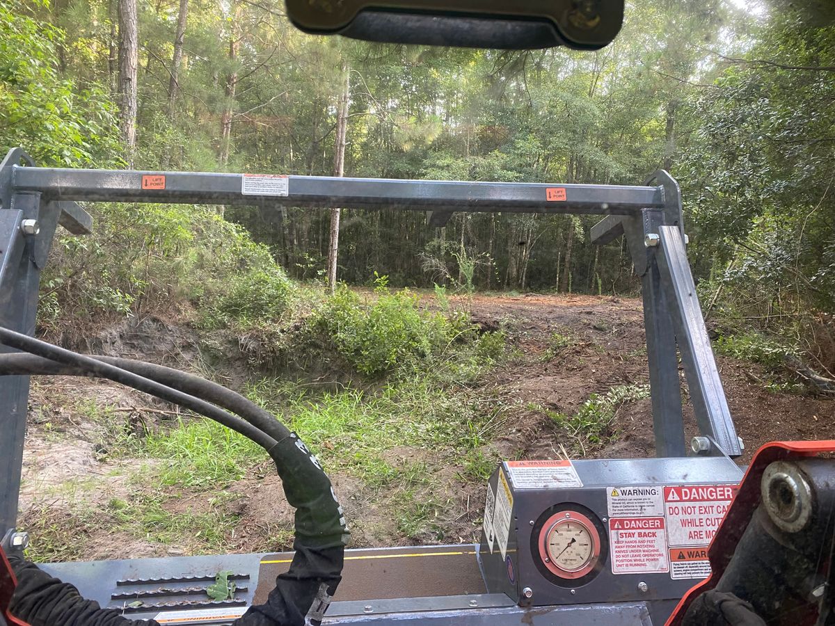 Forestry Mulching for T&S Land Management Services in Effingham County, GA