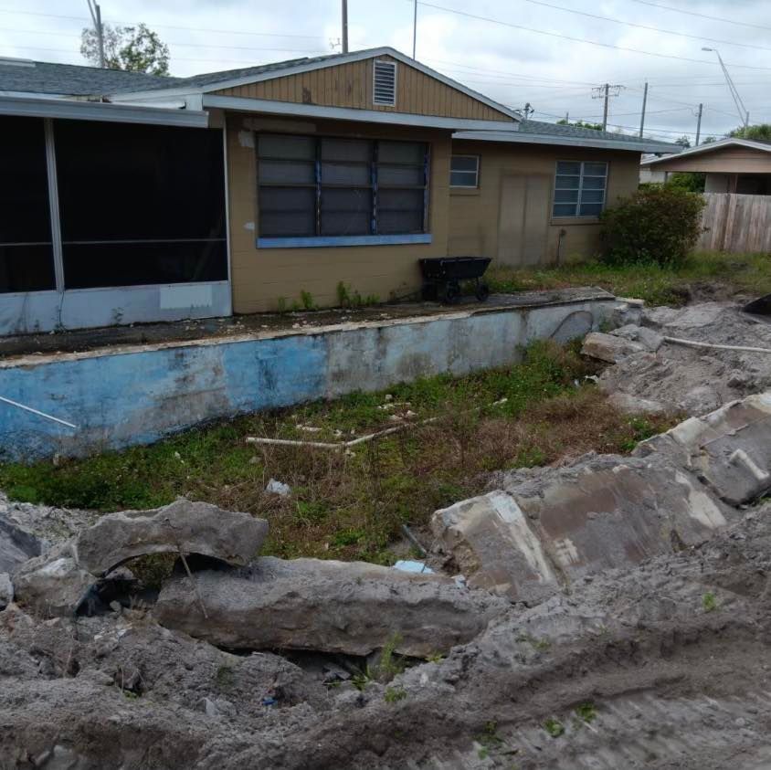 Demolition for Chaney’s Environmental Services in Haines City, FL