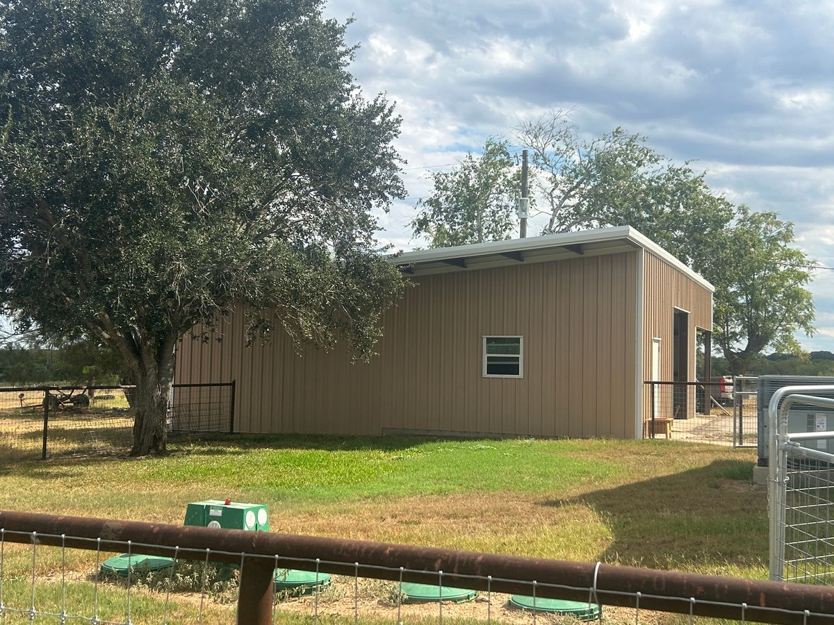 Pre-Engineered Metal Buildings for 292 Construction, LLC in Gonzales County, TX
