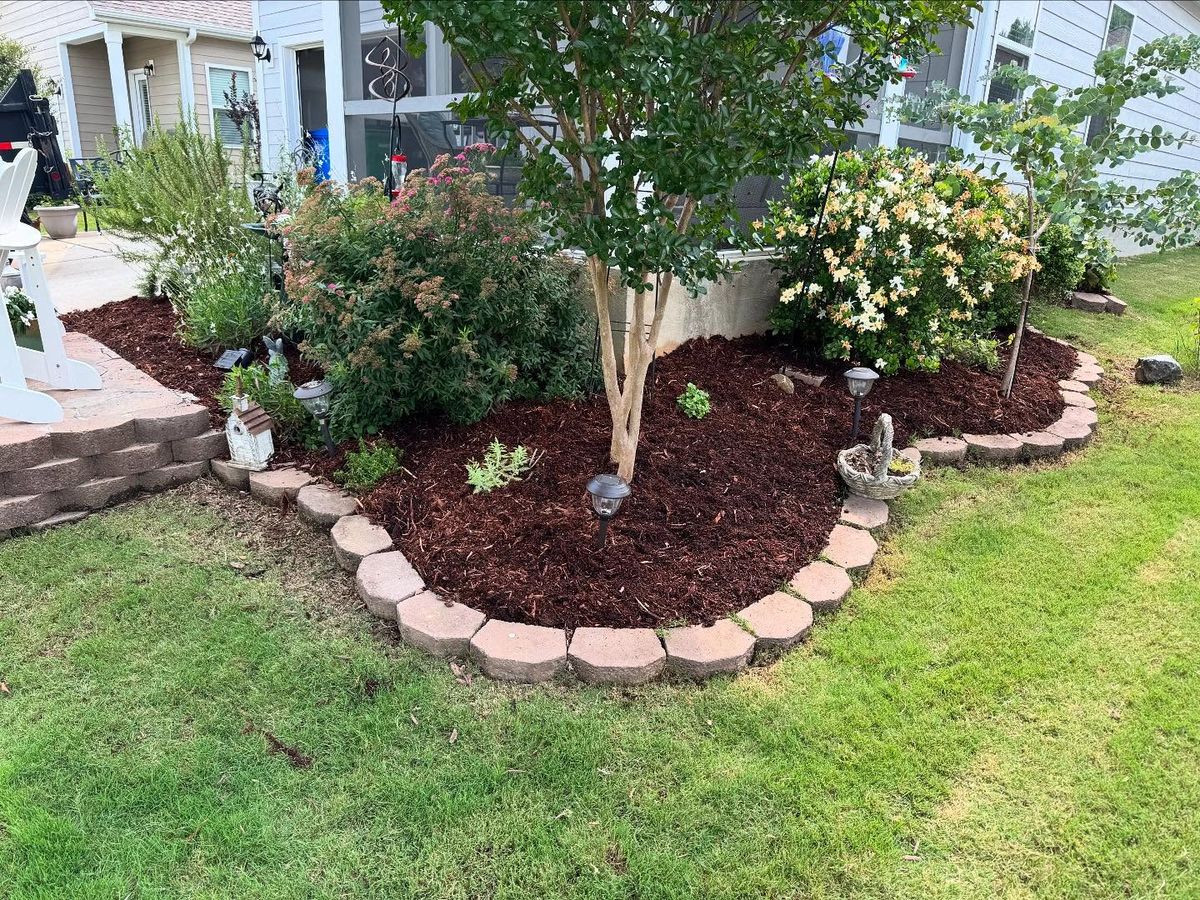 Mulch Installation for Grandview Lawn Care in Norwood, NC