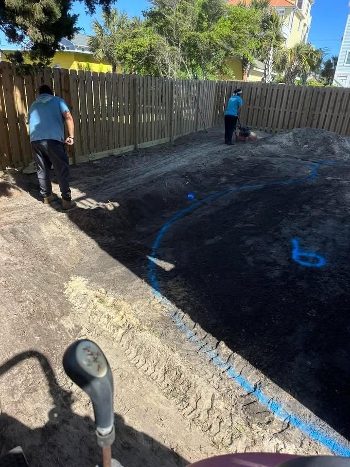 Landscaping for Carolina Odd Jobs Inc. in Sneads Ferry, NC