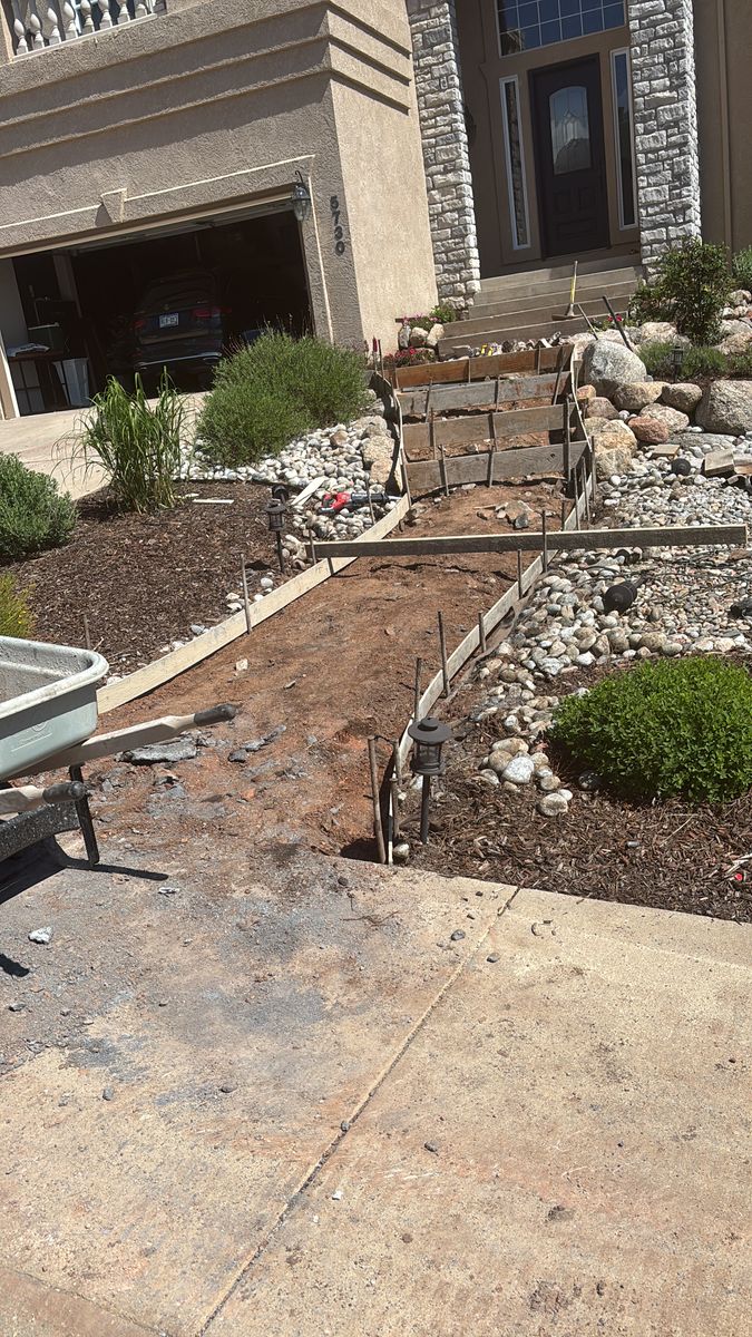 Concrete Repair for Highland Concrete & Landscaping in Colorado Springs, CO