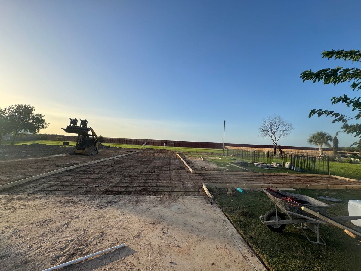 Driveway Construction for NG Concrete Services in Houston, TX