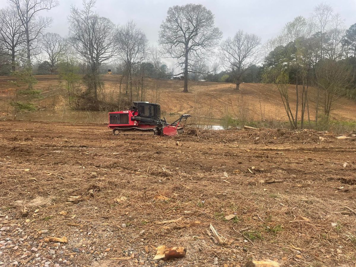 Forestry Mulching for JUSTIN JACQUES LLC DBA DOUBLE J EXCAVATION in Nashville, AR