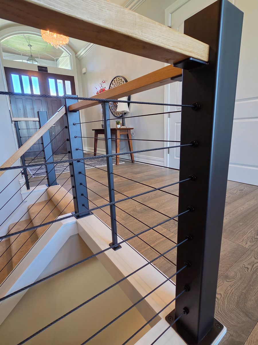 Interior Railing for Timber Concepts  in Green Bay, WI