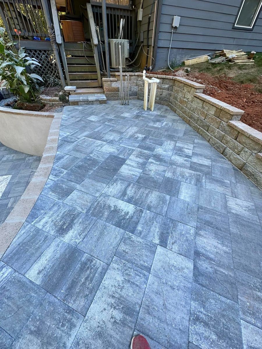 Stone Wall Installation for Primetime Pools LLC in Winder, GA