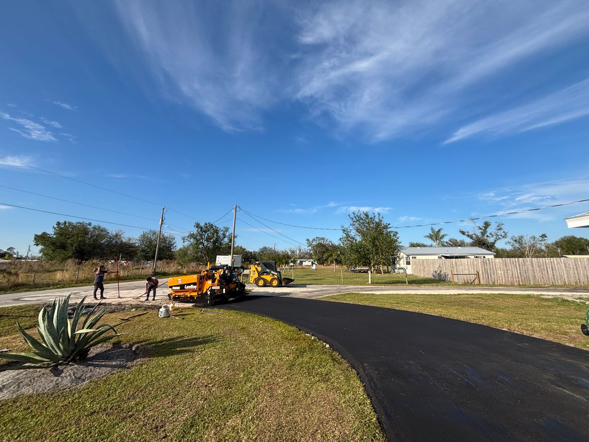 Asphalt Installation for Stanley & Sons Pavement in Naples, FL