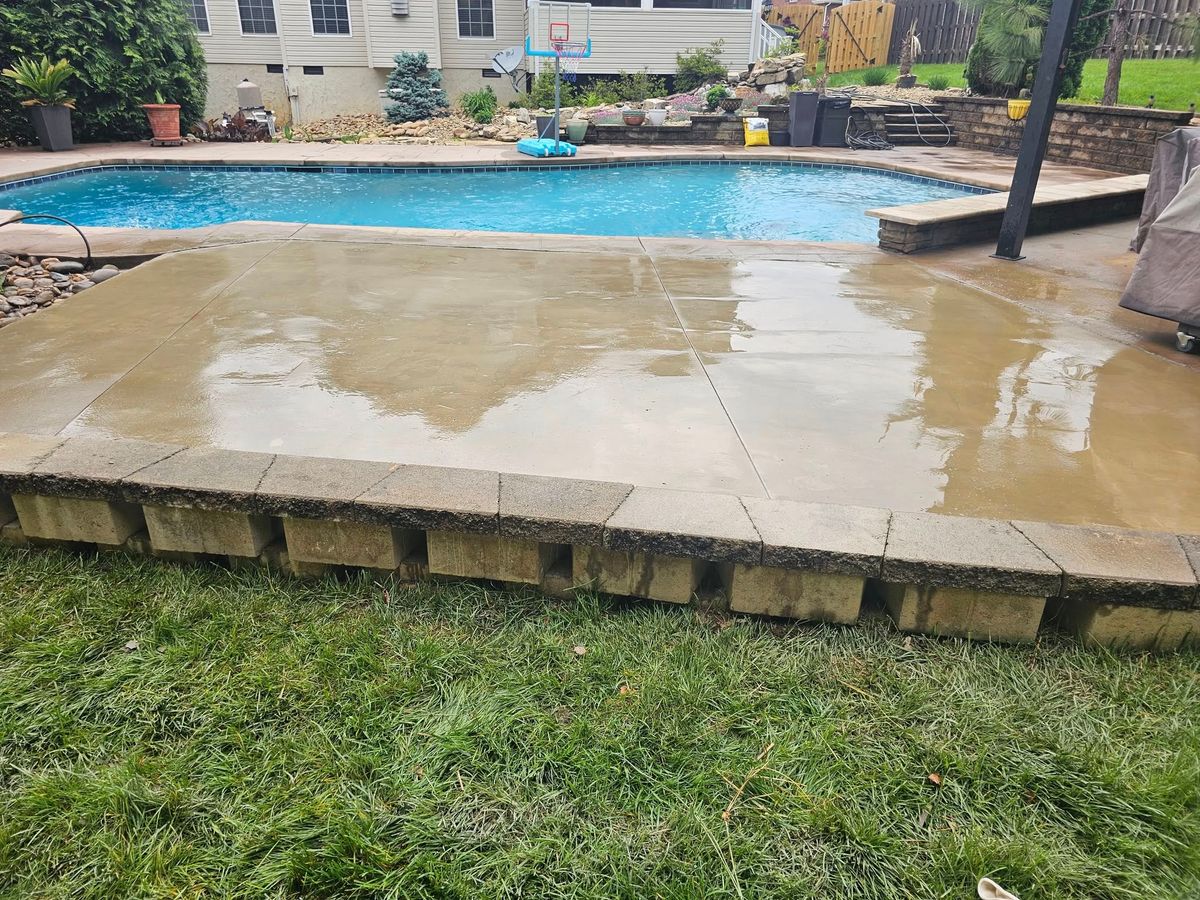 Concrete Slab Construction for AXC LLC in Knoxville, TN