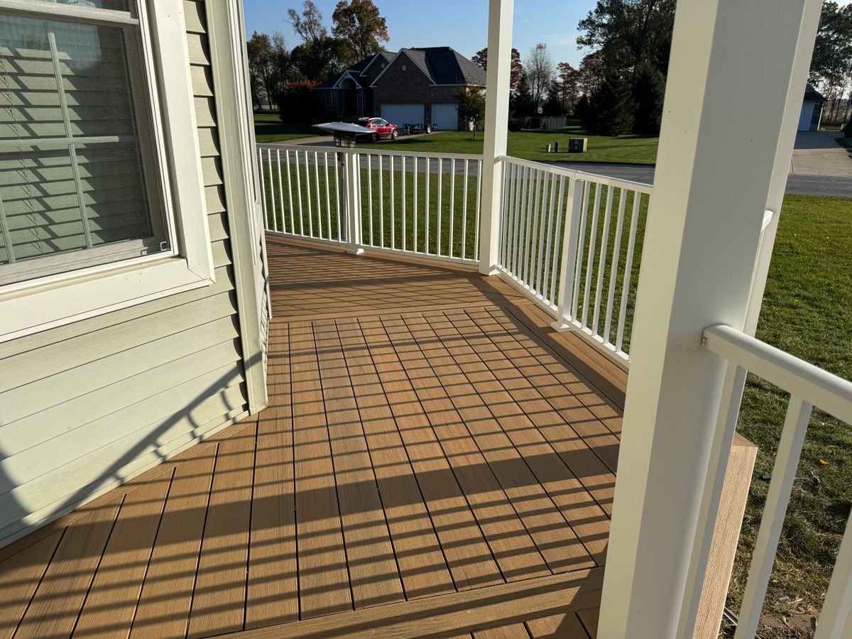 Decks and Patios for Risner Construction in De Motte, IN