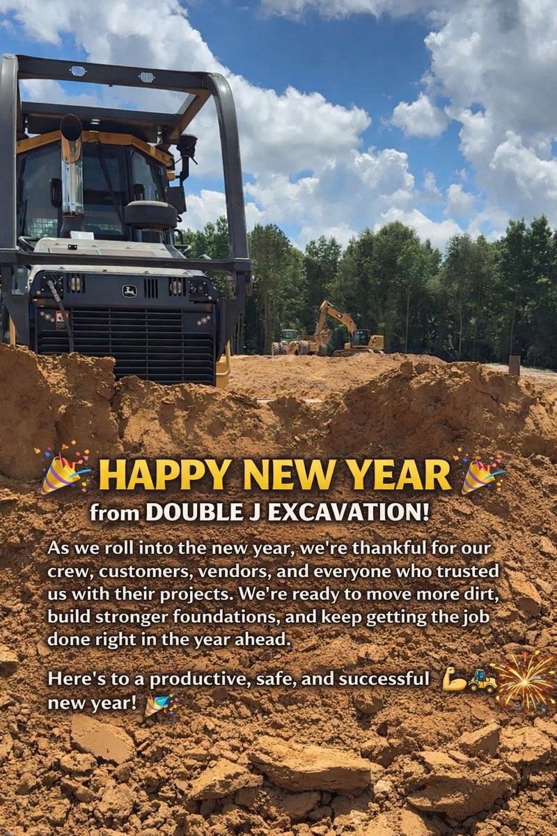 Site Preparation for Double J Excavation in Nashville, AR