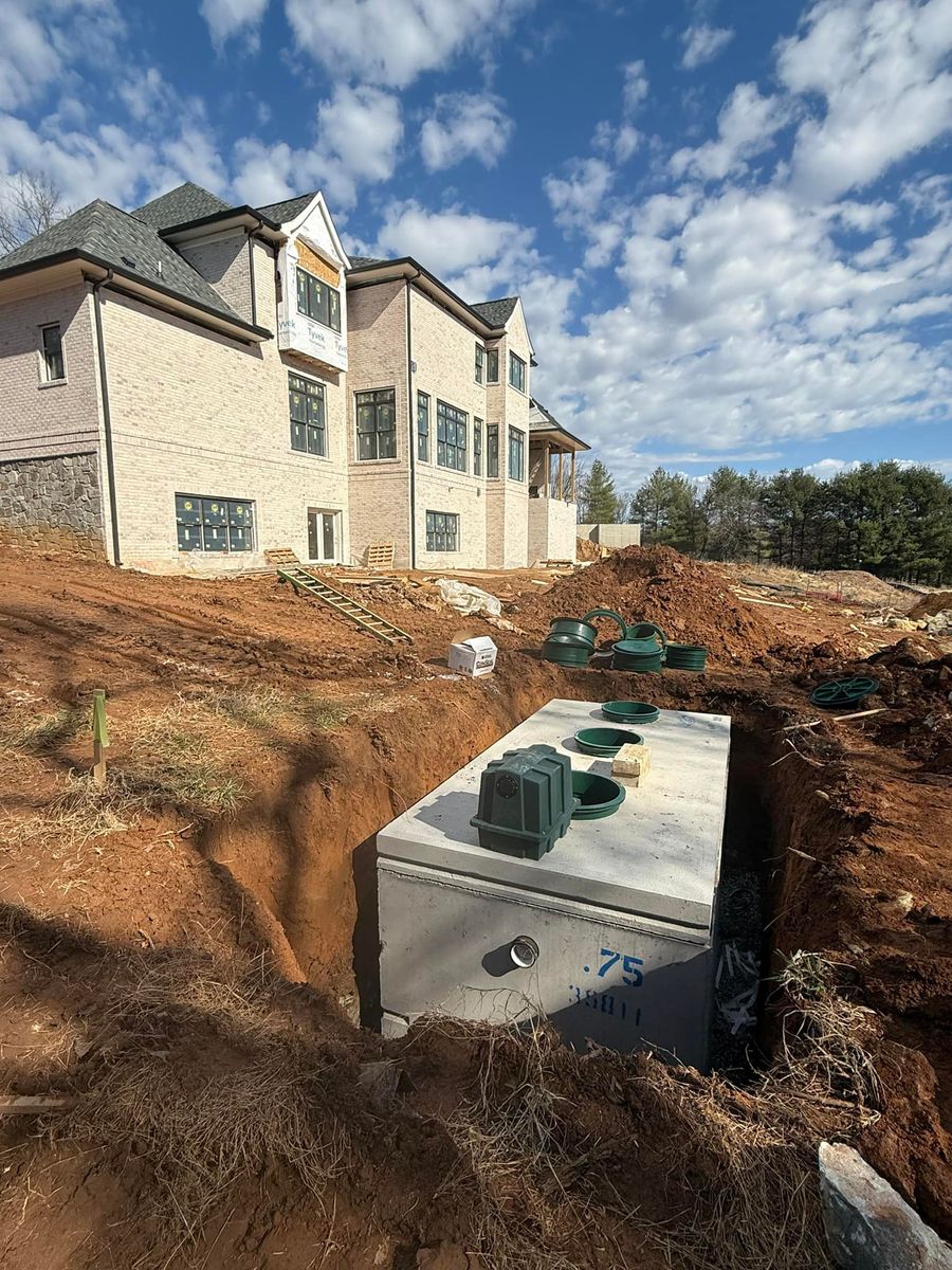 Septic Plumbing for Hotts Septic and Excavating in Leesburg, VA