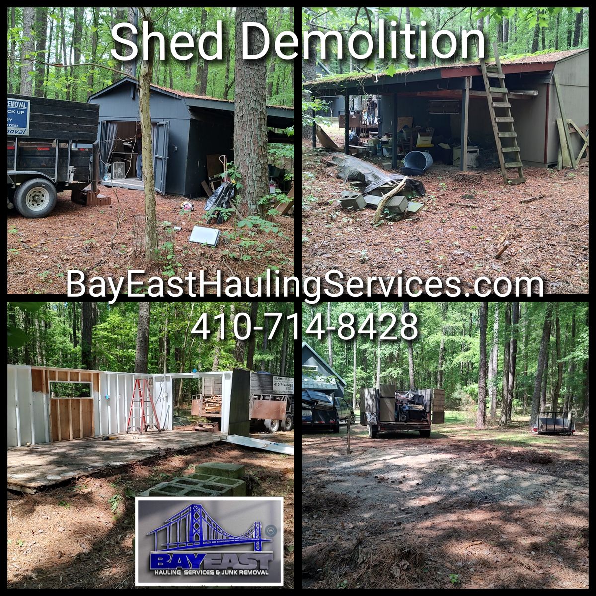 Junk Removal for Bay East Hauling Services & Junk Removal in Grasonville, MD