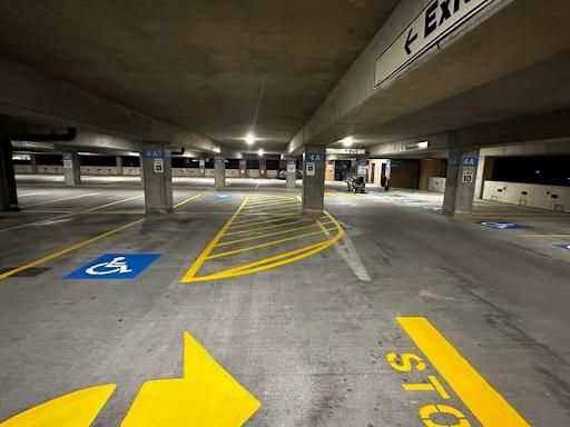 Parking Lot Striping for Straight Line Striping in Little Rock, AR
