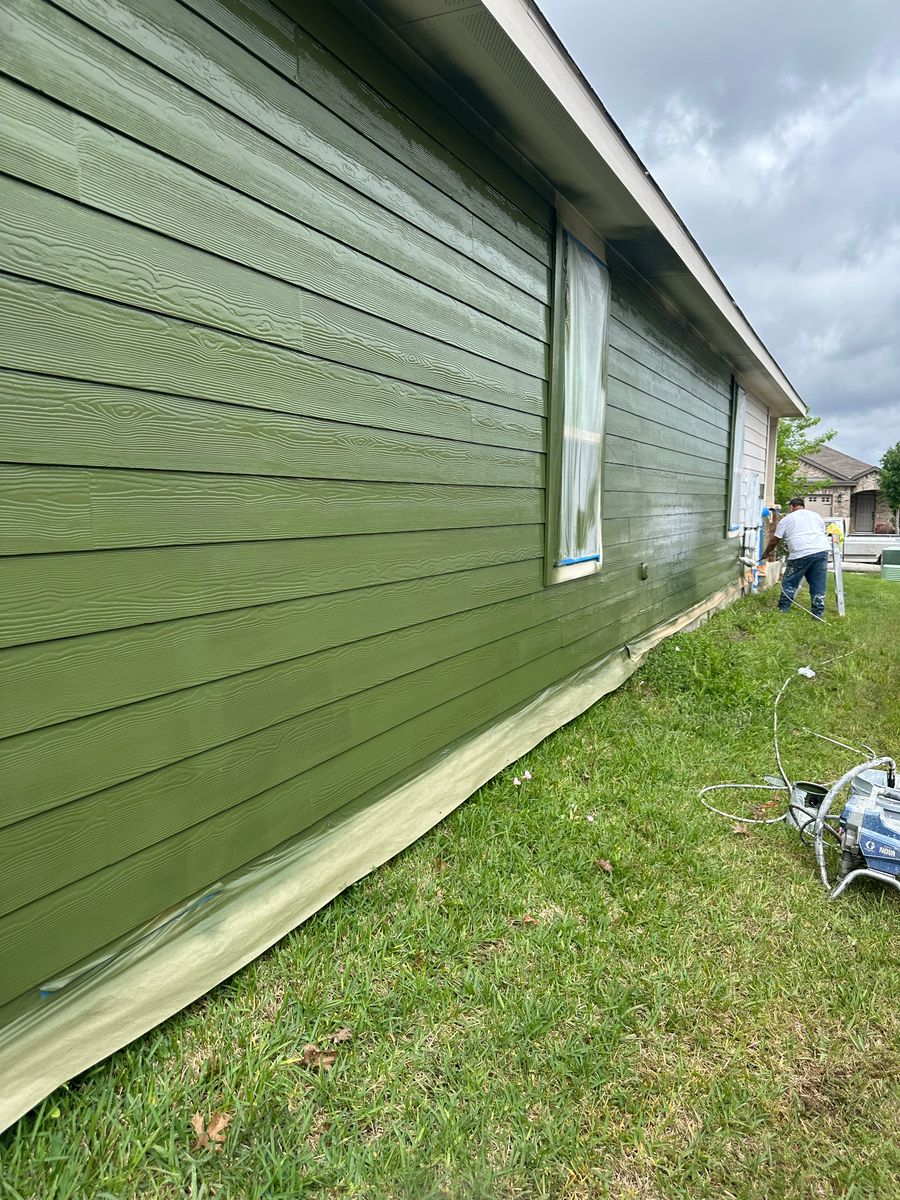 Exterior Painting for GEOS Painting in New Braunfels, TX