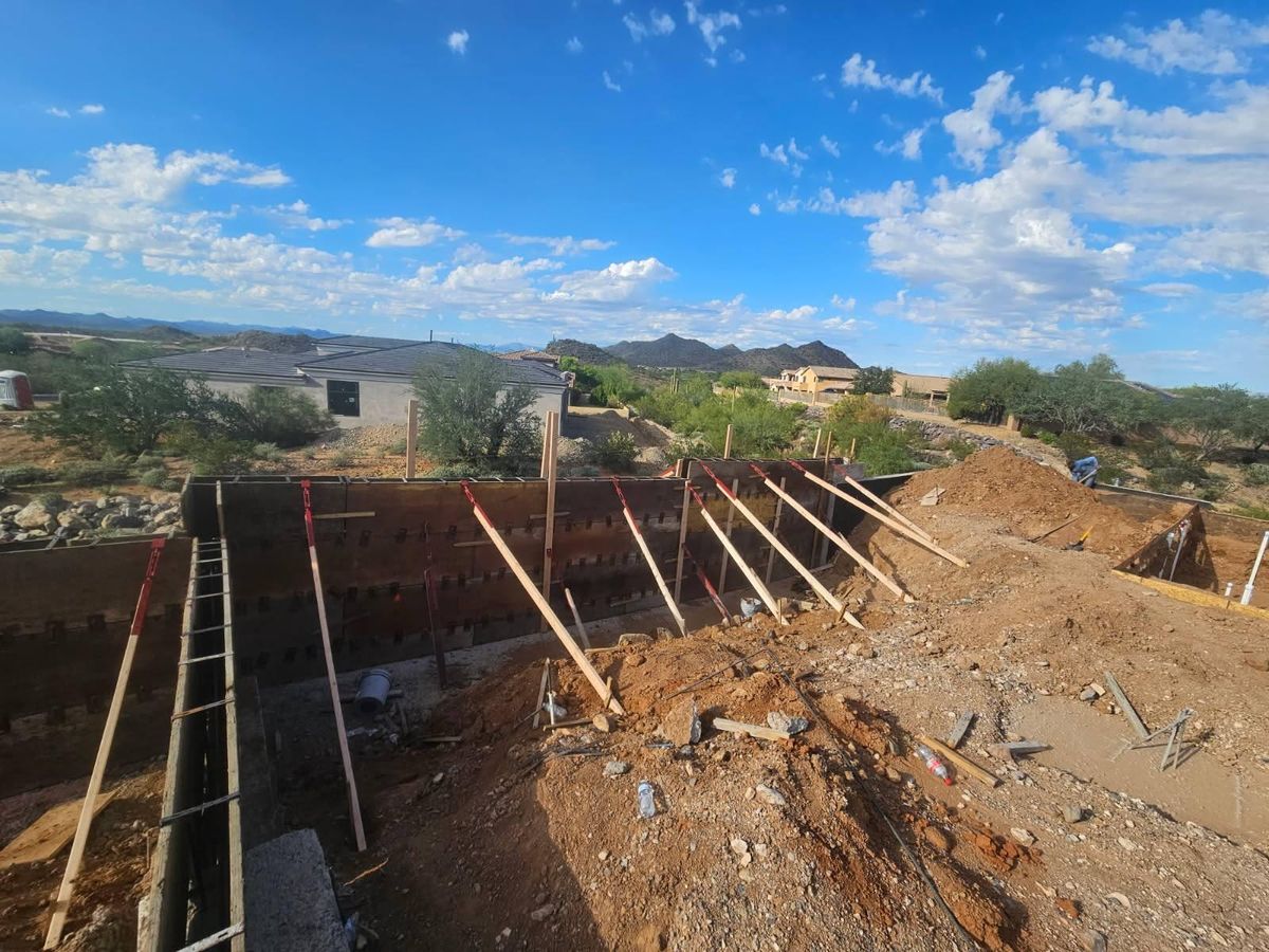 Foundations for Rockin Custom Concrete  in Litchfield Park, AZ