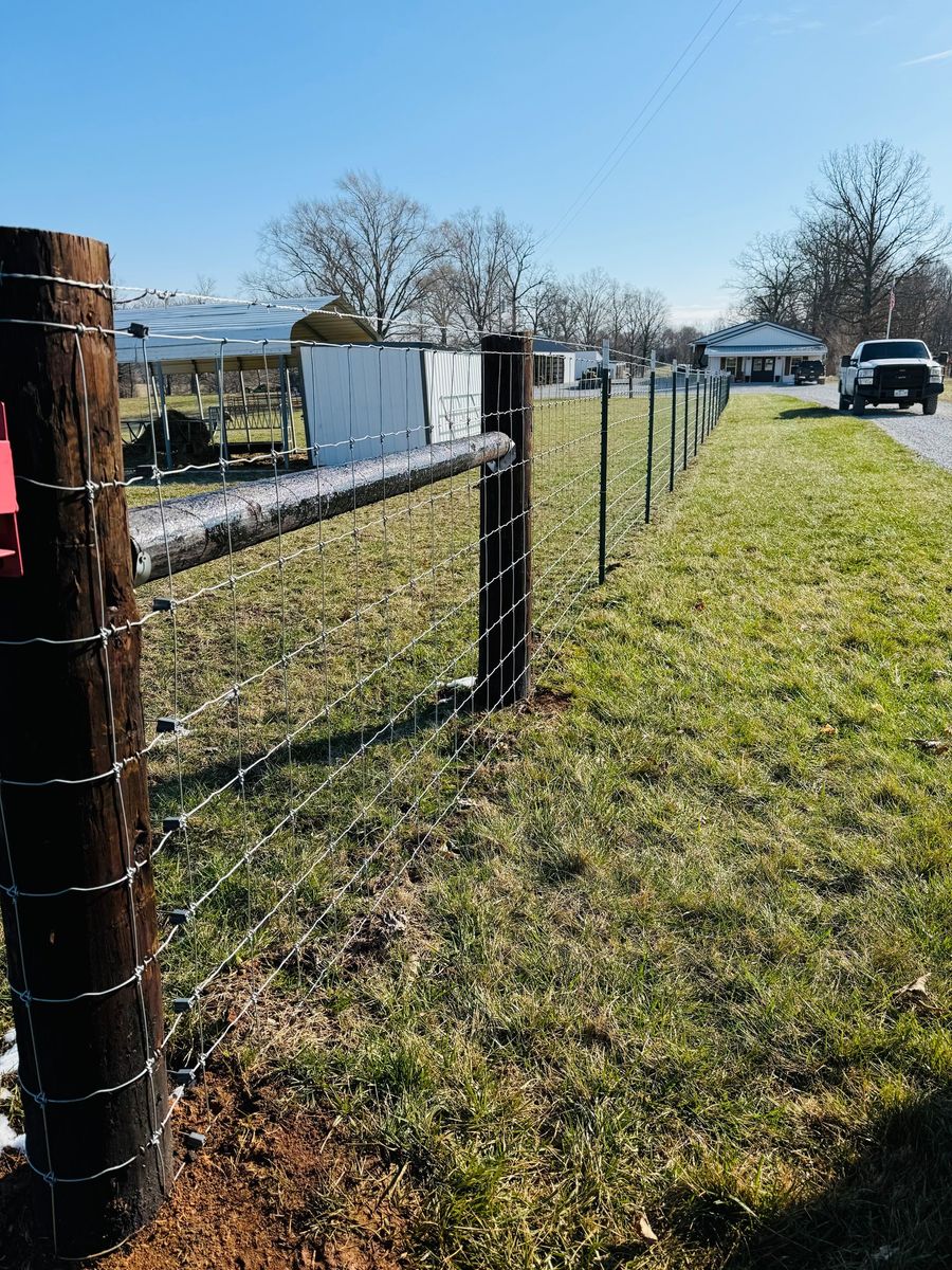 agricultural fence services for Ap’s Fencing in McMinnville, TN